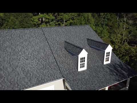 Job Site From Above — Top Gun Roofing project video